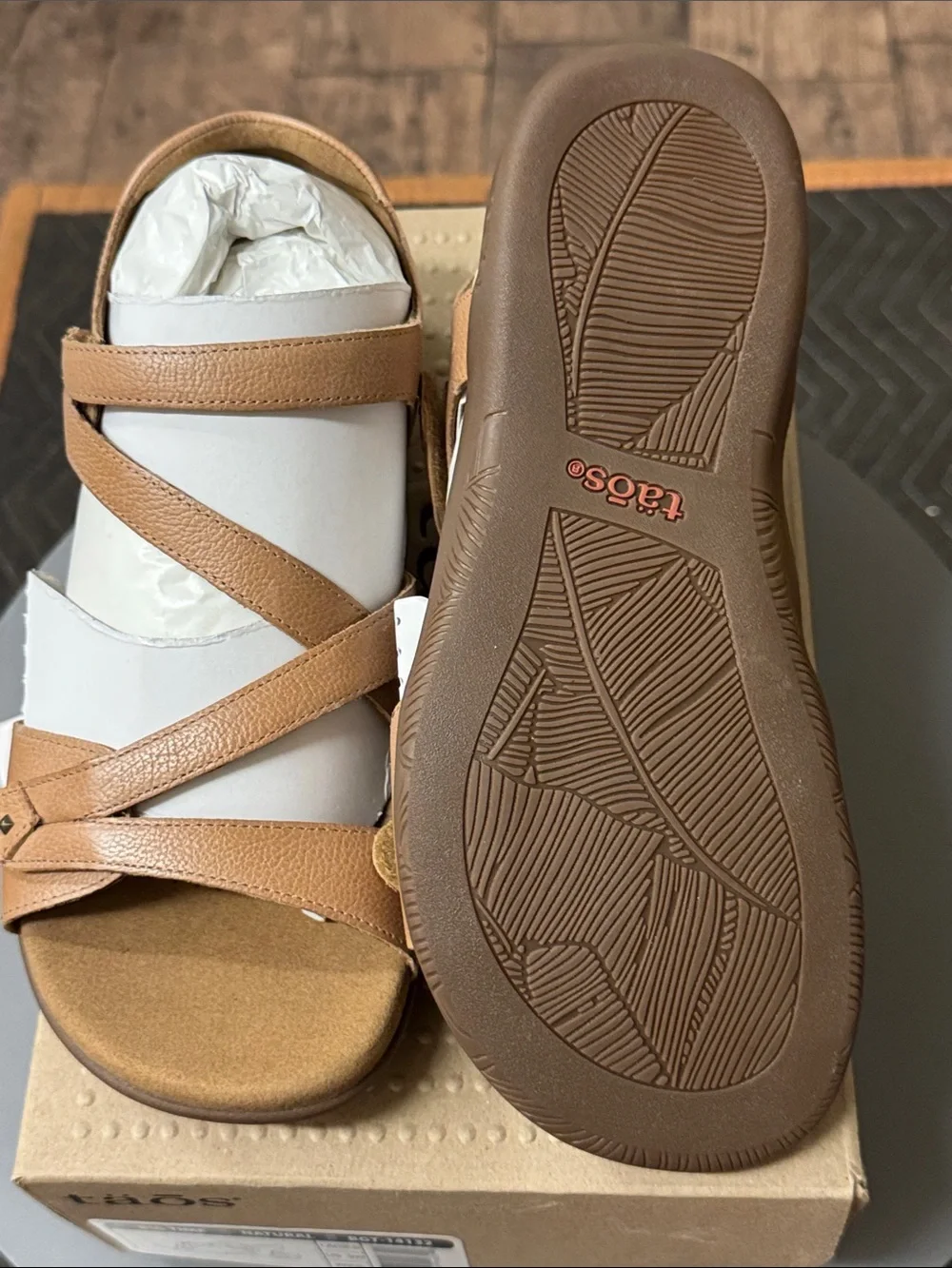 Taos Women’s sandals (style) BIG TIME/ (color) NATURAL